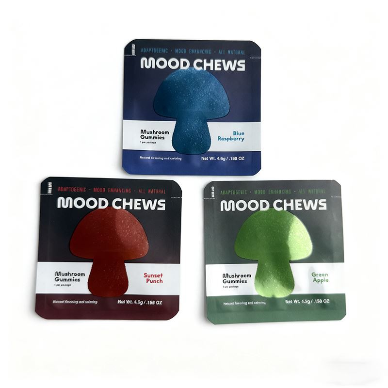 3 Side Seal Flat Pouch With Zipper