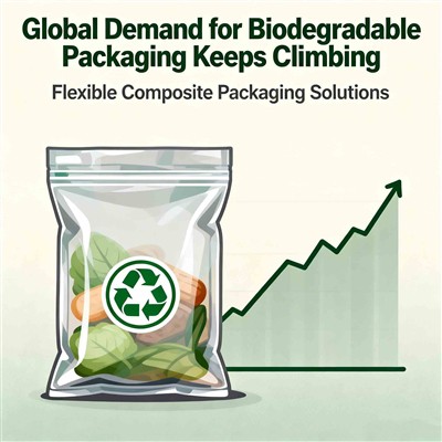 Global Demand for Biodegradable Packaging Keeps Climbing