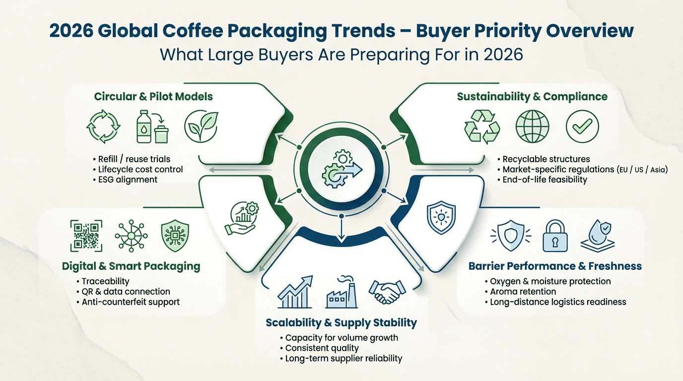 2026 Global Coffee Packaging Trends Buyer Priority Overview 2026 Global Coffee Packaging Trends Buyer Priority Overview
