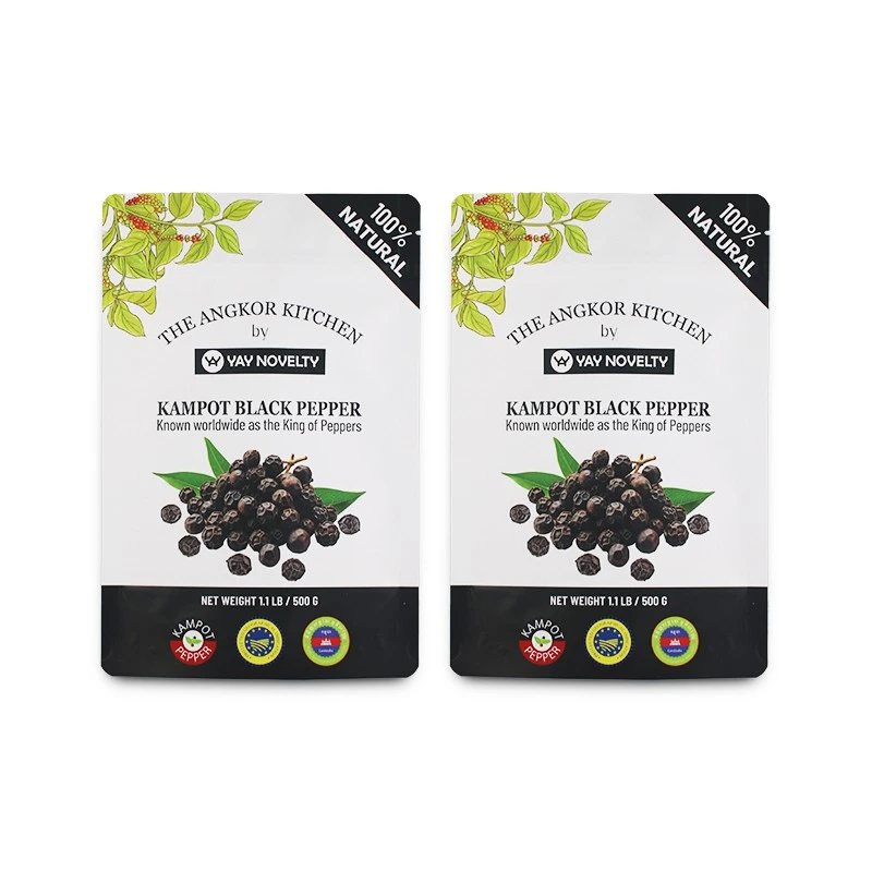 Customized resealable spice bags