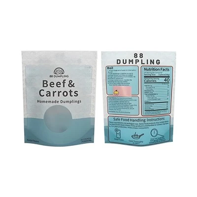 Digital Printed Frozen Food Packaging Digital Printed Frozen Food Packaging