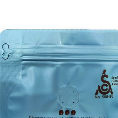 Eight-sided Zipper Coffee Bag 八边形拉链咖啡袋